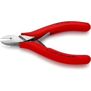 KNIPEX 77 11 115 Șfic pentru instalații electronice acoperit cu material plastic aderent 115 mm - Img 2