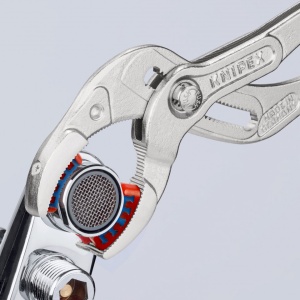 KNIPEX 81 13 250 Cleşte pentru sifon şi conectori acoperit cu material plastic aderent cromat 250 mm - Img 2