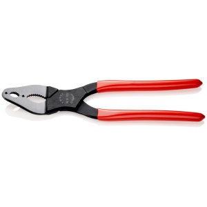 KNIPEX 84 21 200 Clește cu cioc conic înclinat, pentru vehicule acoperite cu plastic vopsit negru 200 mm - Img 1