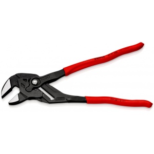 KNIPEX 86 01 300 Cheie de strângere Cleștele-cheie, clește și cheie într-o singură unealtă acoperit cu material plastic aderent bonderizat în culoarea gri 300 mm - Img 2