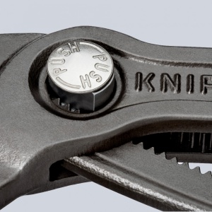 KNIPEX 87 03 250 Cobra® Clește high tech pentru pompe de apă acoperit cu material plastic aderent cromat 250 mm - Img 5