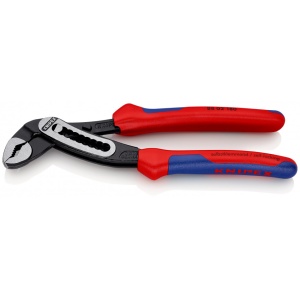 KNIPEX 88 02 180 Alligator® Cleşte pentru pompe de apă cu manşoane multicomponent vopsit negru 180 mm - Img 1