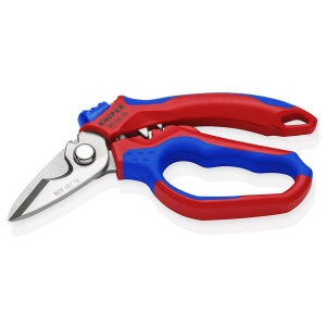 KNIPEX 95 05 20 SB Foarfecă pentru electricieni angulară cu braţe cu manşoane multicomponente, rigidizate cu fibră de sticlă 160 mm - Img 2