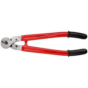 KNIPEX 95 77 600 foarfece de tăiat cabluri de sârmă și cabluri obișnuite izolată prin imersie 600 mm - Img 3