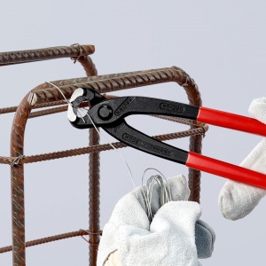 KNIPEX 99 01 280 Clește de fierari-betoniști (Clește de fierari-betoniști) acoperite cu plastic vopsit negru 280 mm - Img 4