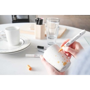 KREUL Glass & Porcelain Pen Metallic medium 5/set - Img 3
