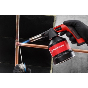 Lampa de gaz ergonomica pentru lipiri moi Rothenberger Roflame 4 Piezo, 22 mm - Img 4
