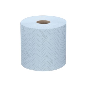 Lavetă L10 derulare centrală, Food&Hygiene, 1 strat, albastru, 800/rolă, 304 m/rolă, 6 role/set - Img 3