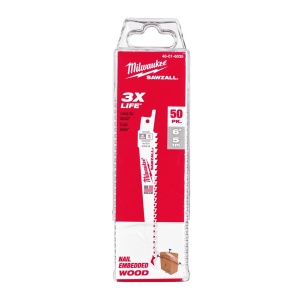 Lemn cu cuie: Pânză pentru demolări THIN KERF Milwaukee (Lungimea pânzei (mm): 150) - 50 bucati - Img 4