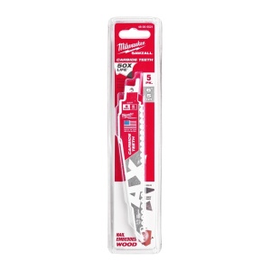 Lemn cu cuie: Pânze Heavy Duty AX™ cu dinți din carbură pentru lucrări de demolare Milwaukee (Lungimea pânzei (mm): 150) - 5 bucati - Img 2