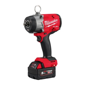 M18 FHIW2P12-502X Cheie de impact, cuplu 1491 Nm, patrat 1/2˝ cu pin de blocare, 2 baterii 5Ah, incarcator, valiza - Img 13