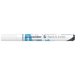 Marker cu vopsea acrilică Paint-It 310 2 mm Schneider - Img 1