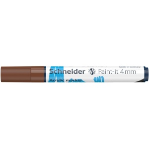 Marker cu vopsea acrilică Paint-It 320 4 mm Schneider - Img 8