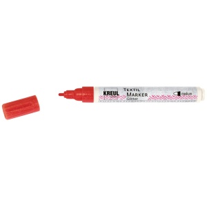 Marker pentru textile Glitter Kreul, vârf Mediu