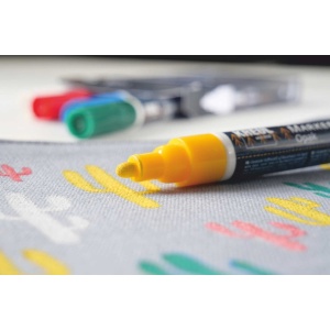 Marker pentru textile Opak Kreul vârf Mediu 5 buc/set - Img 4