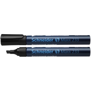 Marker permanent vârf teșit 1-5 mm Schneider 233