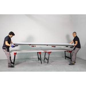 Masa de lucru pt. placi ceramice de dimensiuni mari, 180cm, 250kg - RUBI-18935 - Img 3