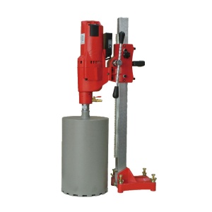 Masina de carotat profesionala pt. beton armat si materiale dure Ø355mm, 4.78kW, stand inclus - CNO-OB-355E