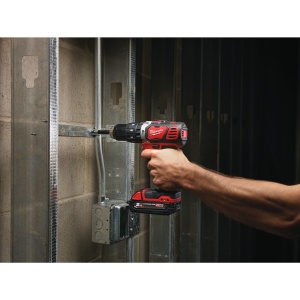Masina de gaurit si insurubat cu percutie cu acumulatori Milwaukee M18 BPD-202C, cuplu 50 Nm, livrata cu acumulatori - Img 7