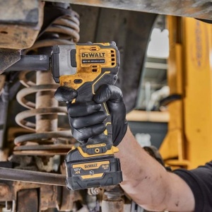 Masina de insurubat cu impact Dewalt DCF901P1G, cu acumulator tip "G" 12V/5.0Ah, cuplu maxim 340 Nm, prindere 1/2" - Img 3
