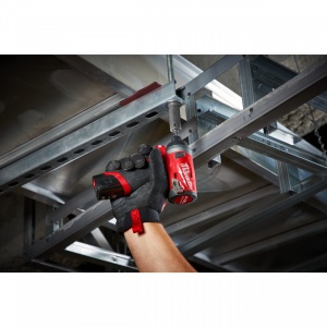 Masina de insurubat cu impact Milwaukee FUEL M12 FID-202X, cuplu 147 Nm, livrata cu acumulatori, valiza