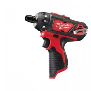 Masina de insurubat Milwaukee M12 BD-0, cuplu 30 Nm, livrata fara acumulator