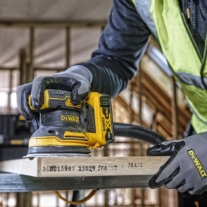 Masina de slefuit orbital Dewalt DCW210NT, compatibila cu acumulatori Li-Ion 18 V / 54 V, 125 mm, 8000-12000 rpm, cutie TSTAK - Img 4