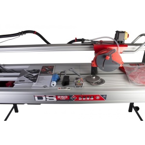 Masina de taiat gresie, faianta si placi 102cm, 3kW TRIFAZAT, DS-250-N 1000 Laser & Level ZERO DUST 380V - RUBI-52925 - Img 5