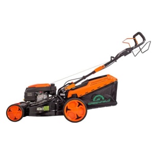 Masina de tuns gazonul cu autopropulsie Greenfield G-MTG482ARW-T6, 3.46 cp, benzina,146 cmᶟ, 47 cm, 7 trepte taiere, 60 l sac colector - Img 4