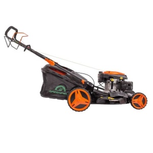 Masina de tuns gazonul cu autopropulsie Greenfield G-MTG531ARW-T8, 4. 4 cp, benzina, 173 cmᶟ, 52.5 cm , 7 trepte taiere, 67 l sac colector - Img 3