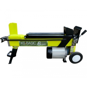 Masina electrica pt. despicat busteni pe orizontala - 6 tone, lung. 52cm, Ø 25cm - Konner & Sohnen - KSB 6THE V 52/25 - Img 4