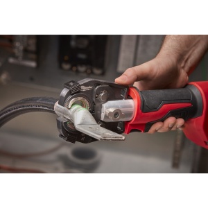 Masina hidraulica de sertizat cablu Milwaukee M18 HCCT-201C, domeniu presare 16-300 mm², livrata cu acumulatori, valiza - Img 6