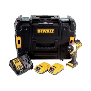 Masina insurubat cu impact sub compacta DeWalt DCF809D2T brushless, 18V XR 2x 2 Ah in TSTAK - Img 3