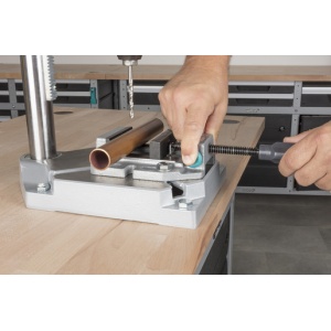 Menghina mecanica fonta Wolfcraft 3423000, latime bacuri 85 mm, deschidere 80 mm cu buton pentru deschidere rapida - Img 6