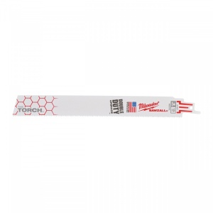 Metal: Pânze Heavy Duty TORCH™ pentru lucrări de demolare Milwaukee TORCH 230 x 14 Tpi - 5 bucati - Img 1