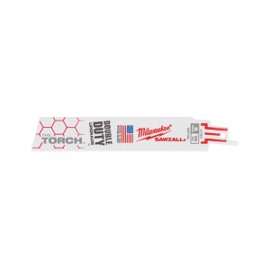 Metal: Pânze Heavy Duty TORCH™ pentru lucrări de demolare Milwaukee TORCH 150 x 14 Tpi - 25 bucati