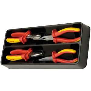Modul MOB PVC cu 4 clesti VDE 1000V manson bimaterial - 4 scule