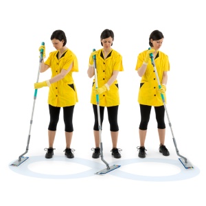 Mop cu apa, rezervor in maner dublu articulat, Kärcher, tip Kit Ray Infinity - Img 6