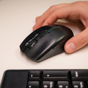 Mouse wireless Tellur, Silent Click, Negru - Img 7