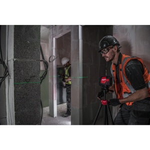 NIVELĂ LASER ÎN CRUCE CU FUNCȚIE DE PLUMB, FASCICUL VERDE, REÎNCĂRCABILĂ REDLITHIUM™ USB L4 CLLP-301C - Img 14