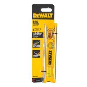 Nivela torpedo Dewalt DWHT42525-0, 16.5 cm, 3 fiole, magnetica - Img 4