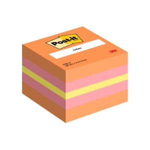 Notes adeziv 51 x 51 mm 400 file mini cub Post-it 3M - Img 1
