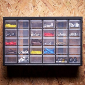 Organizator vertical Stanley 1-93-980, 365 x 155 x 225 mm, 30 compartimente - Img 3