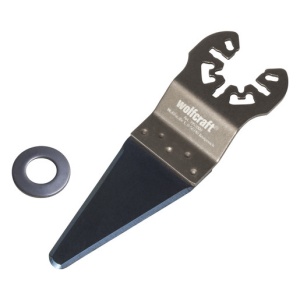 Panza ascutita tip racleta Wolfcraft 3994000, dimensiune lama 10 x 45 mm - Img 1