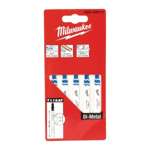 Pânze tradiționale Milwaukee 55 x 1.2 mm T 118 AF - 5 bucati - Img 2