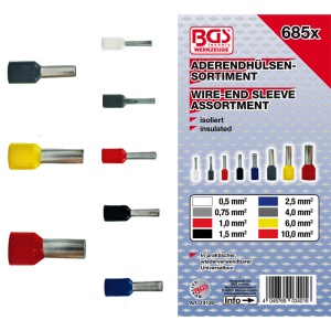 Papuci electrici izolati BGS set 685 buc. - Img 2