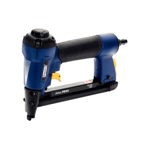 Pistol de batut capse pneumatic Rapid PS101 capse 53 6-16mm, 300 capse 53 10mm, cheie hexagonala, 3 reductii furtun aer comprimat, 2 ani garantie 5000051