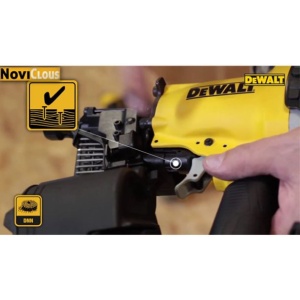 Pistol pneumatic de batut cuie cu bobina Dewalt DPN75C, compact si usor - Img 2