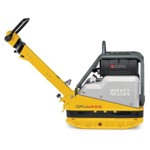 Placa compactoare reversibila Wacker Neuson DPU6555Hesh, cadru de protectie ingust, diesel, greutate 499 kg, forta de impact 65 kN, pornire electrica, contor ore de functionare - Img 2