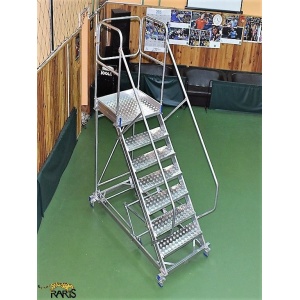Platforma mobila RARIS, aluminiu, la 60°, cu sistem de ridicare coborare, Gmax=200 kg, tip PNR60 - Img 8